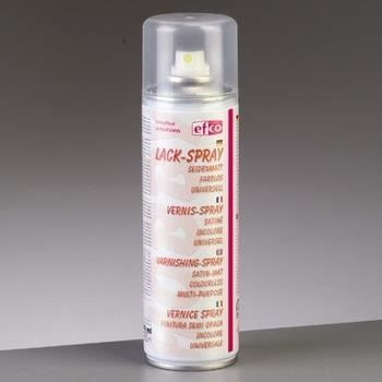 Vernis spray, 300 ml, mat, satiné ou brillant au choix Translucide