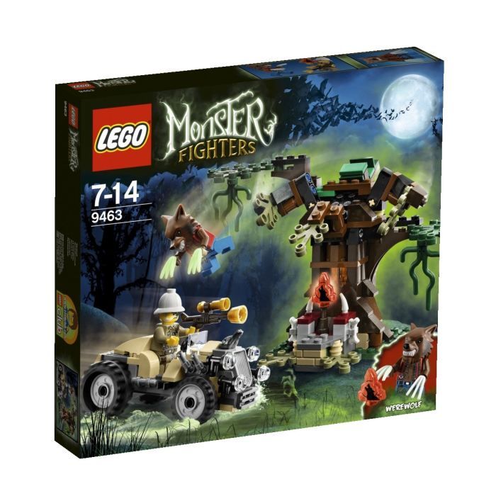 Lego Monster Fighters 9463 Le Loup garou Comprend 2 figurines