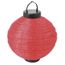 LAMPION SOLAIRE ROUGE SL