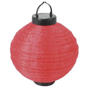 SOLARLINE Lampion solaire H24cm - Rouge