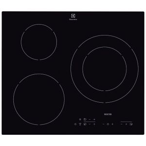 ELECTROLUX E6113HIK Table de cuisson Induction - 3 zones - 7200W - L56 x P49cm - Rev?tement verre - Noir