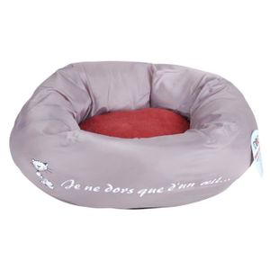 Panier rond ?45 cm - Violet - Pour chat