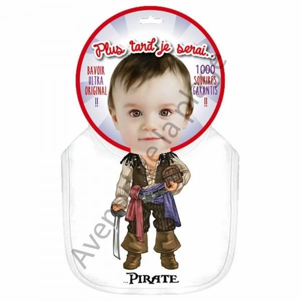 bavoir b&eacute;b&eacute; humoristique pirate Achat / Vente bavoir Bavoir b&eacute;b&eacute;