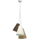 LUSTRE - SUSPENSION - PLAFONNIER SUSPENSION TRIO TON NATUREL