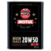 HUILE MOTEUR Motul Classic Oil 20W50 - Conditionnement - Bid... HUILE MOTEUR Motul Classic Oil 20W50 - Conditionnement - Bid...
