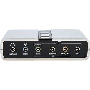 STARTECH Adaptateur audio USB 7.1 avec audio numérique SPDIF - Carte son externe - USB (F) vers 2x Toslink (F) et 8x 3,5 mm (F)