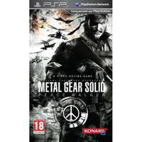  METAL GEAR SOLID PEACE WALKER / Jeu console PSP