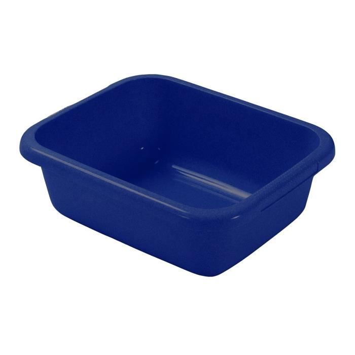 curveur bassine rectangulaire 9l 100 recyclé bleu Achat / Vente bassine cuvette CURVER