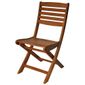 CHAISE - FAUTEUIL JARDIN  Lot de 2 chaises pliantes en Eucalyptus BALIWOOD