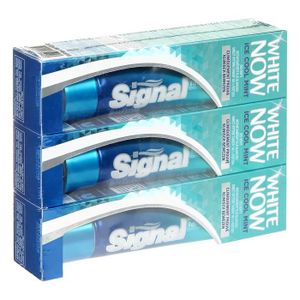 SIGNAL Dentifrice White Now Ice Cool - 3x75ml