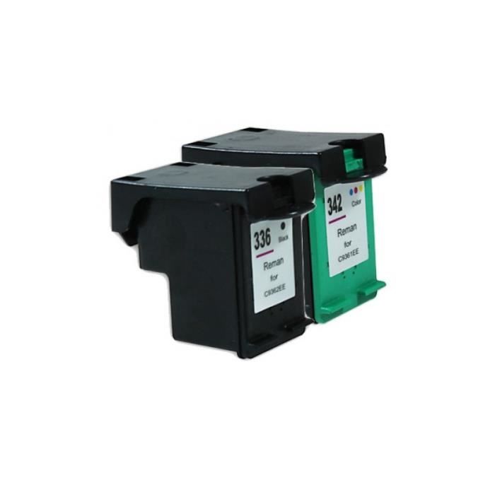 Pack 2 Cartouches d encre compatible HP 336/342 xl. - Prix Pack 2 Cartouches d encre compatible HP 336/342 xl. - Prix