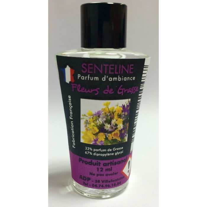 Parfum d'ambiance FLEURS DE GRASSE 12ml - Achat / Vente parfum à brûler