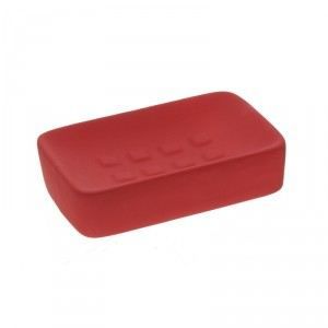 DISTRIBUTEUR DE SAVON Porte Savon Rouge