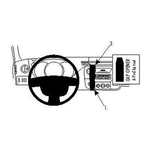 Fixation voiture Brodit Proclip Nissan NV400
