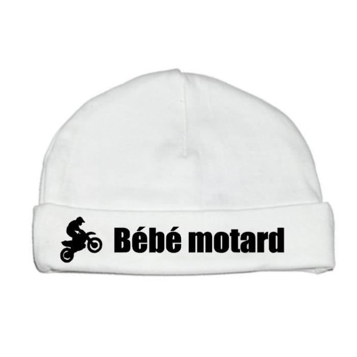 cadeau de naissance bonnet bébé motard Achat / Vente bonnet