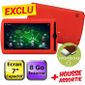TABLET PC Storex eZee'Tab7 Color Rouge 8Go