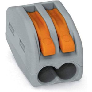 Bornes de connexion automatique S222 2 entrées par 50