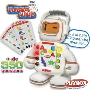 FIGURINE Robot Alphie Avec 30 Cartes Incluses FIGURINE Robot Alphie Avec 30 Cartes Incluses