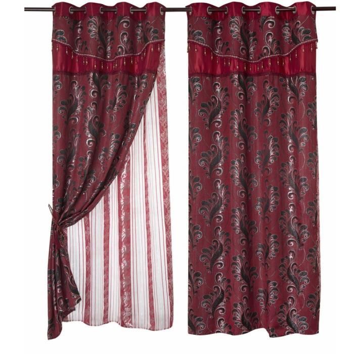 rideau salon oriental