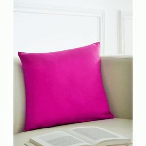 TODAY Coussin déhoussable 100% coton 40x40cm Jus de Myrtille