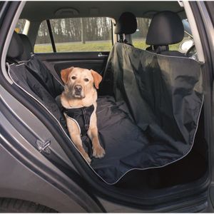 TRIXIE Couverture pour si?ges de voiture - 1,45x1,60 m - Noir - Pour chien