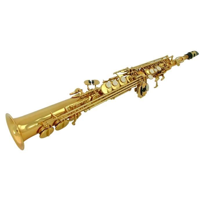 Saxophone Droit Chicago Soprano Fortissimo Si (Dor Achat / Vente