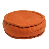 Collection TARA Pouf Rond 33x12cm Orange Collection TARA Pouf Rond 33x12cm Orange