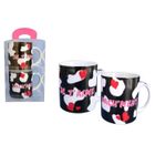 BOL - MUG - MAZAGRAN Set 2 Mugs Vache