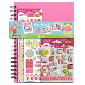 TOGA Kit carnet créatif Beach girl