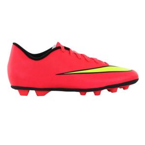vortex mercurial fg rouge junior chaussures de foot