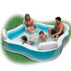 PISCINE DE JEUX - PISCINE GONFLABLE - PATAUGEOIRE Piscine gonflable avec sièges 229x229x64 cm