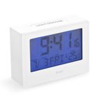 REVEIL SANS RADIO Réveil LCD blanc
