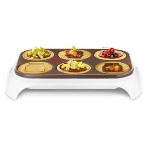 TEFAL Py559112 Crepiere Party 6 Nutella - Blanc