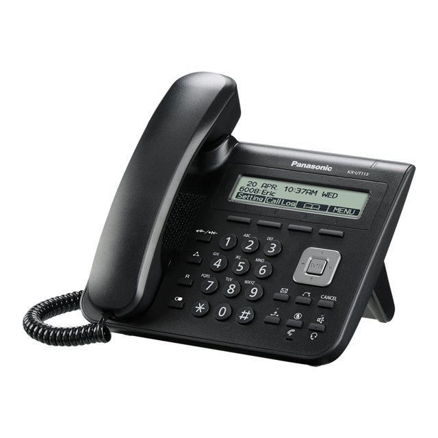 PANASONIC KXUT113NEB STANDARD SIP TÉLÉPHONE NOIR Achat téléphone