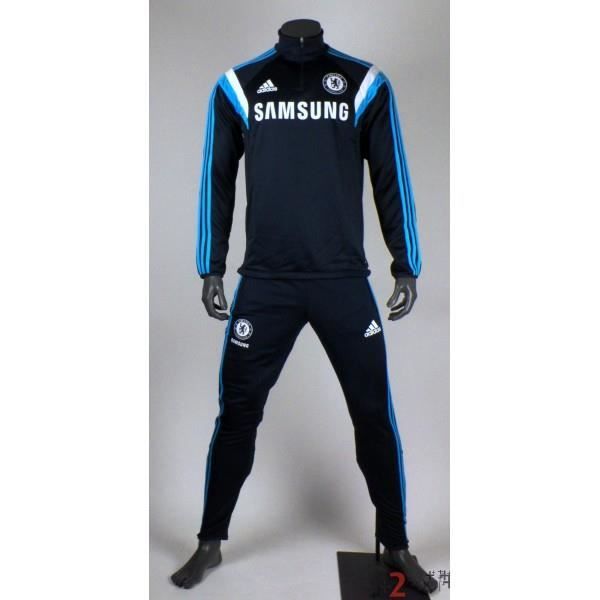 Survêtement Adidas Training Chelsea 2014/2015?100 % polyester?Col