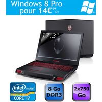 ORDINATEUR PORTABLE Dell Alienware M17xR3 Rouge (m17x-9479)