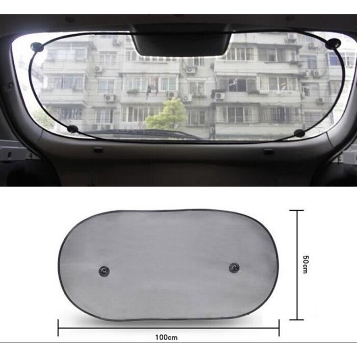 Flexible universelparesoleil déroulant paresoleil pour parebrise arrière de voiture 1 filet