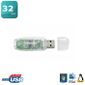 CLÉ USB Intenso Clé USB Rainbow 32Go Transparente