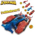 VEHICULE MINIATURE Spiderman Véhicule 5 en 1 + Figurine - Electroniqu