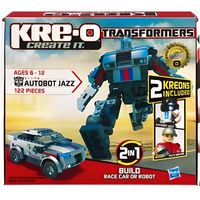 Kreo Figurine Transformers Jazz 122 Pièces Kreo Figurine Transformers Jazz 122 Pièces