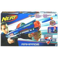 PISTOLET BILLE MOUSSE NERF Elite Pistolet Rampage PISTOLET BILLE MOUSSE NERF Elite Pistolet Rampage