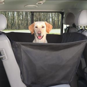 TRIXIE Couverture pour si?ges de voiture 1,50 × 1,35 m noir pour chien