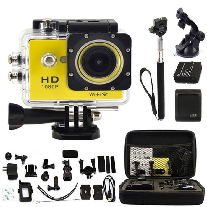 W9 Action 1080P Camera HD 32 GO sport Pro Achat / Vente pack camera