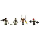 JEU ASSEMBLAGE CONSTRUCTION Kreo - BattleShip Min Set 4 Figurines Land Defense