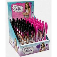 1 STYLO VIOLETTA DISNEY 13 CM ROSE OU NOIR PAPETER 1 STYLO VIOLETTA DISNEY 13 CM ROSE OU NOIR PAPETER
