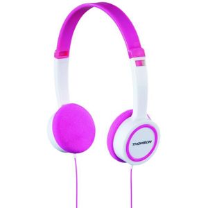 THOMSON HED1105P Casque supra-aural pour enfant Rose