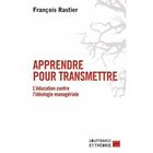 SCOLAIRE - ETUDIANT APPRENDRE POUR TRANSMETTRE