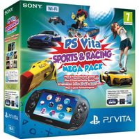 CONSOLE PS VITA Pack PSVita WiFi Méga Pack Sport & Course+CM 16 Go CONSOLE PS VITA Pack PSVita WiFi Méga Pack Sport & Course+CM 16 Go