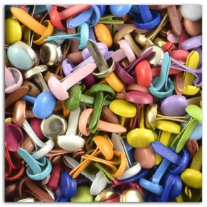 TOGA Lot de 200 mini attaches parisiennes