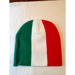 BONNET , CAGOULE Bonnet Italie / Italien / Drapeau